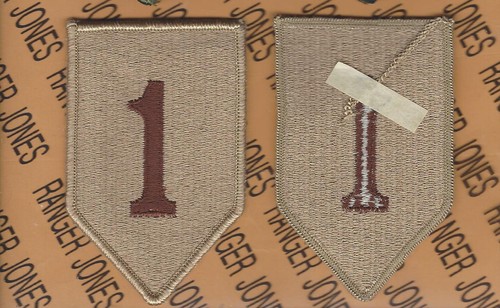 Army 1st infantry - army, division