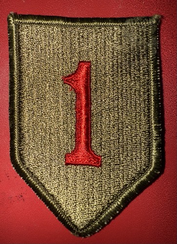 1st infantry division - (big, red