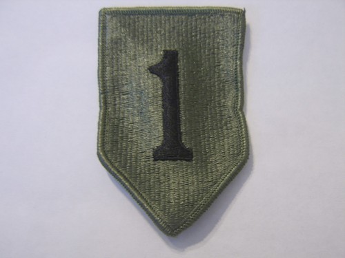 1st infantry division - 1st, patch